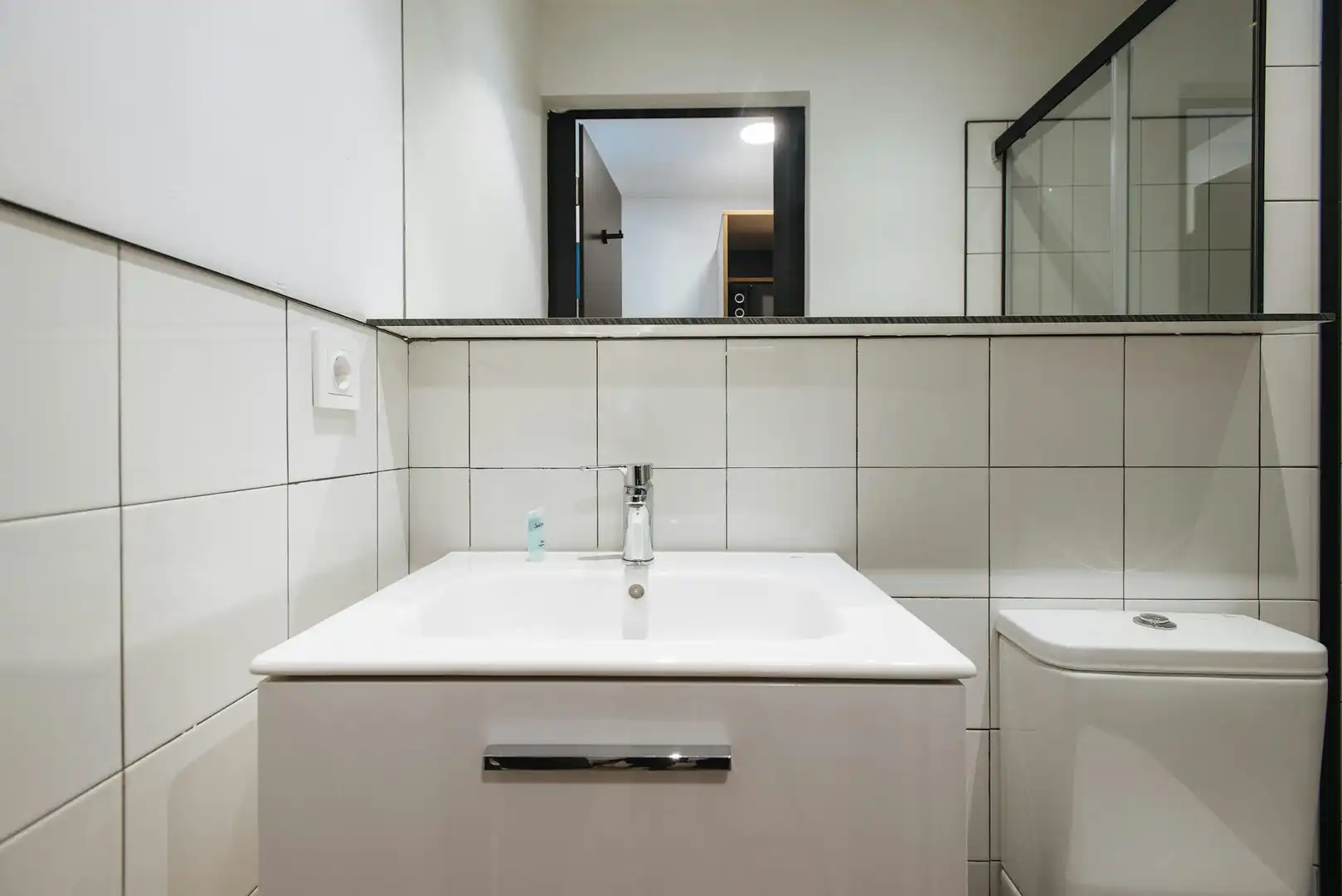 Bathroom of Flat for share in Sevilla  with Air Conditioner and Heating