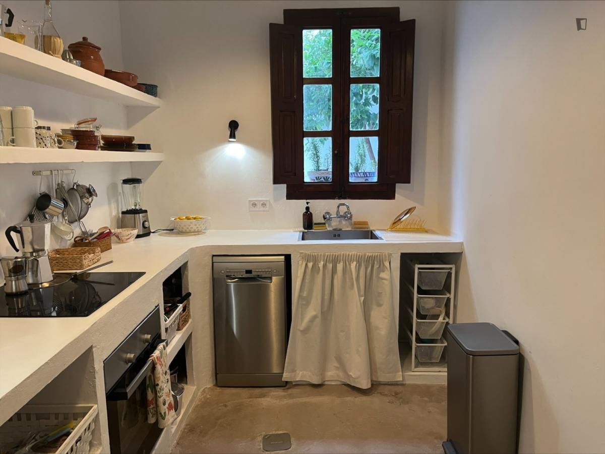 Kitchen of House or chalet to rent in Carcaixent  with Air Conditioner, Heating and Furnished