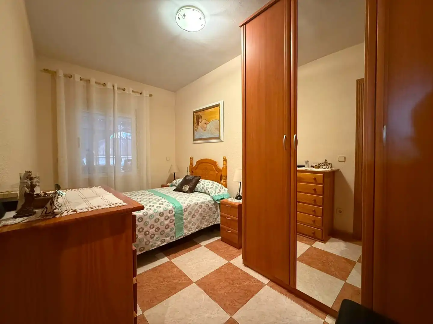 Bedroom of Flat for sale in Madrid  with Air Conditioner, Heating and Terrace