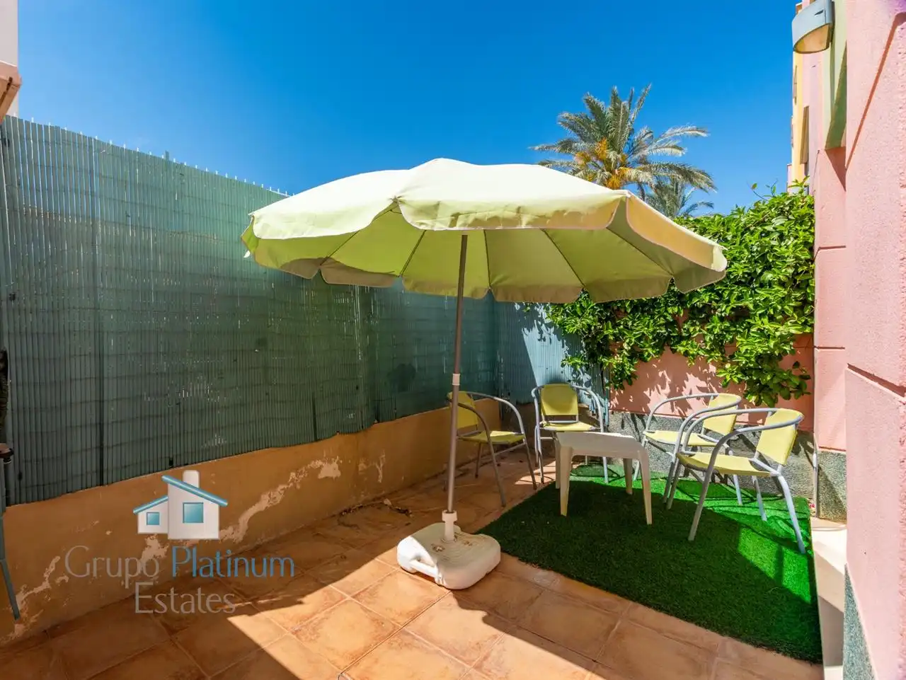 Terraza de Apartamento en venta en Vera con Piscina y Amueblado