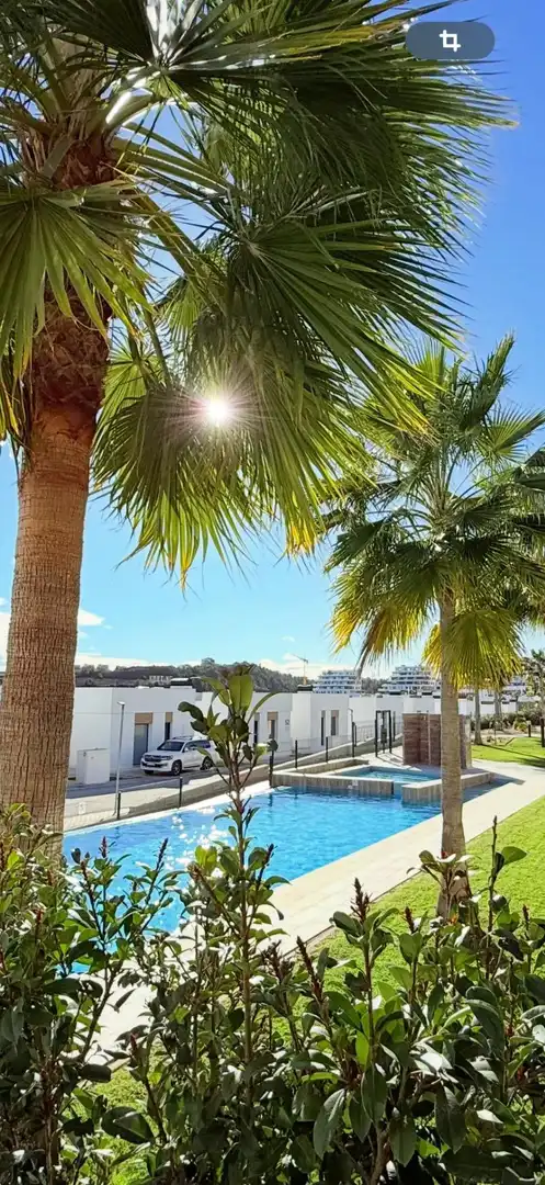 Vista exterior de Dúplex en venta en Finestrat con Aire acondicionado, Calefacción y Piscina