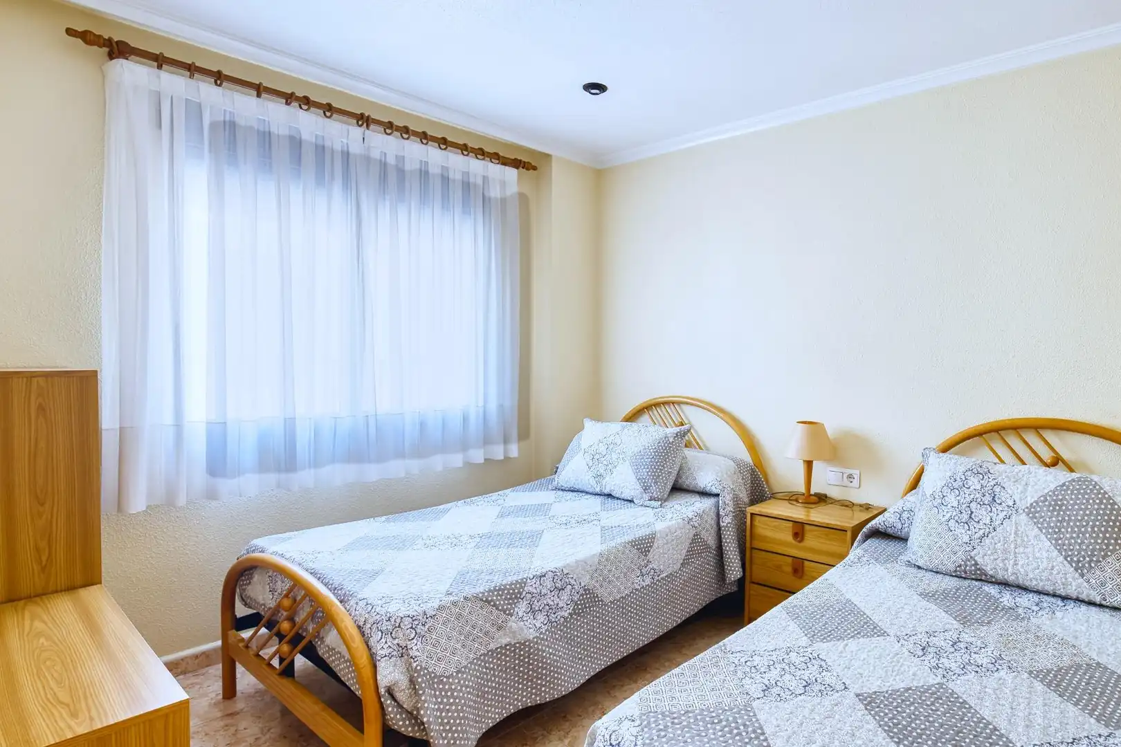 Bedroom of Flat for sale in Aspe  with Air Conditioner, Terrace and Storage room