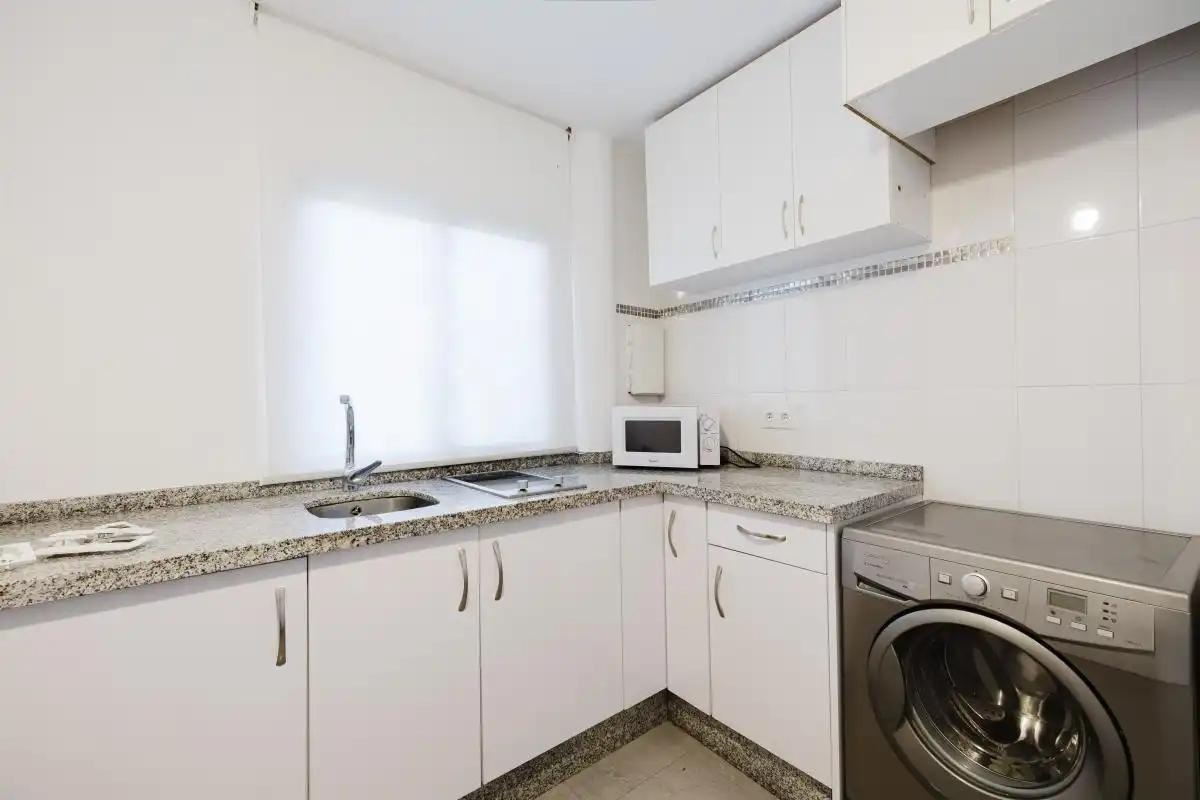 Cocina de Casa adosada en venta en Benalmádena con Calefacción, Jardín privado y Terraza
