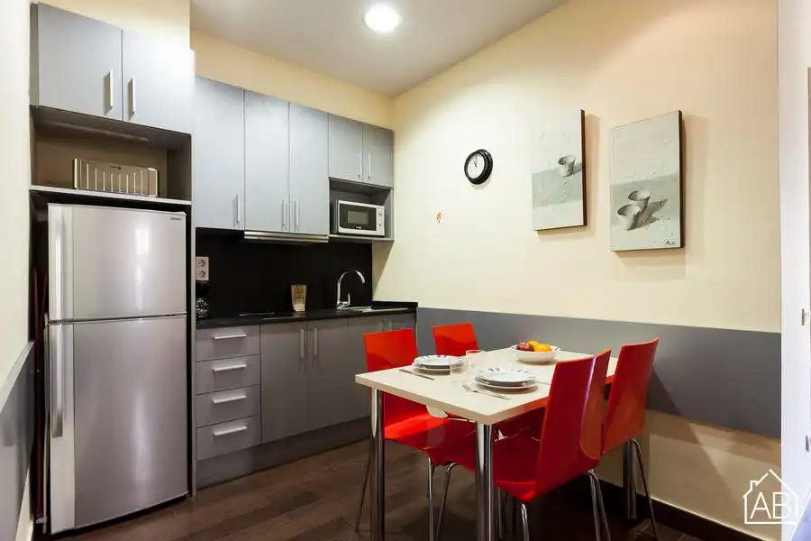 Mini appartamento con terrazza in vendita a Carrer de Calders 2, imagen 7