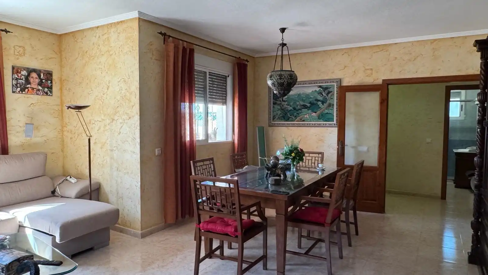 Menjador de Casa o xalet en venda en Orihuela amb Aire condicionat, Jardí privat i Traster