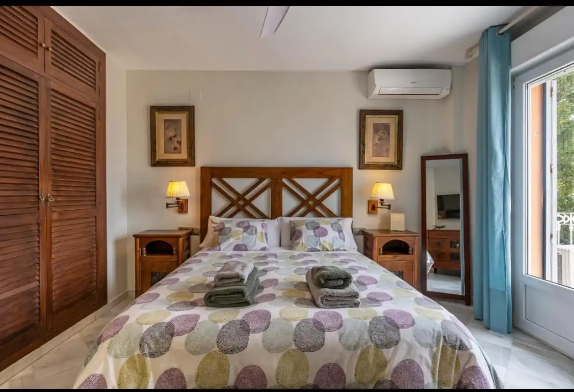 Bedroom of Houses for rent in Monachil  with Air Conditioner, Heating and Private garden