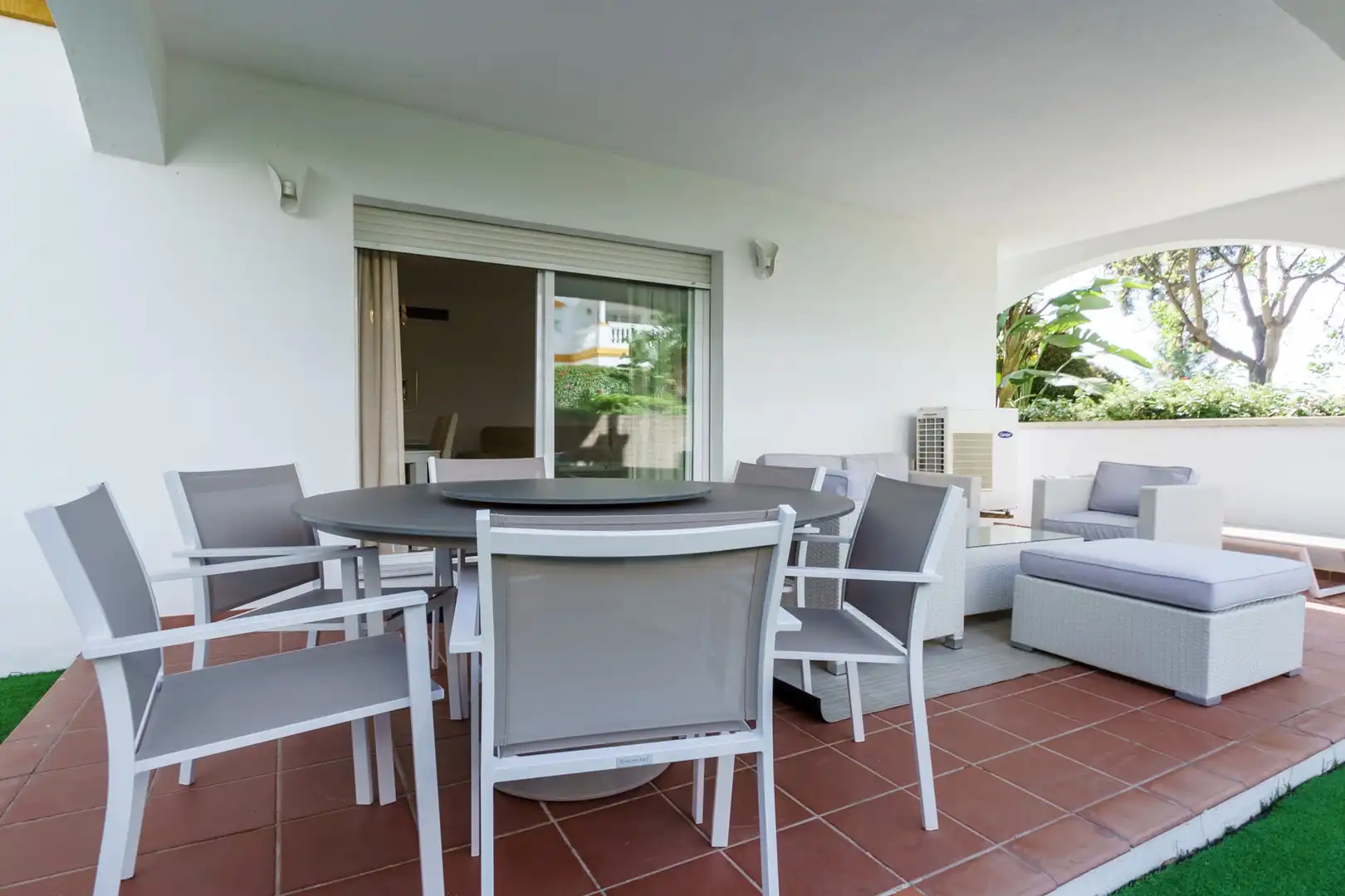 Terrassa de Planta baixa de lloguer en Marbella amb Terrassa, Piscina i Piscina comunitària