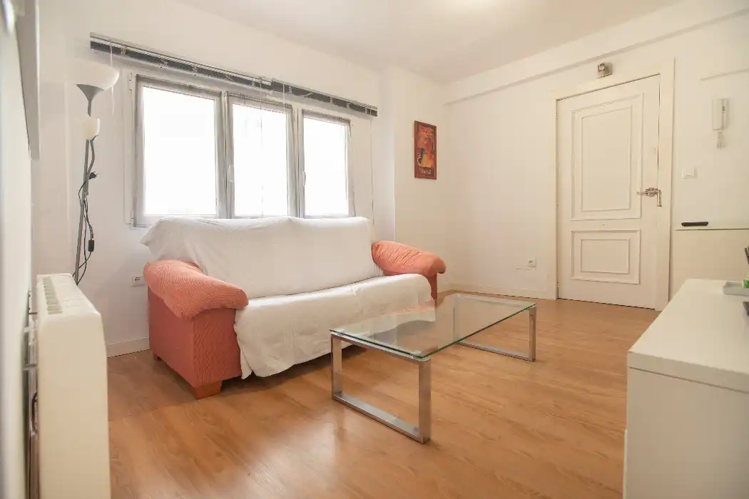 Sala d'estar de Pis en venda en Santander amb Calefacció, Parquet i Moblat