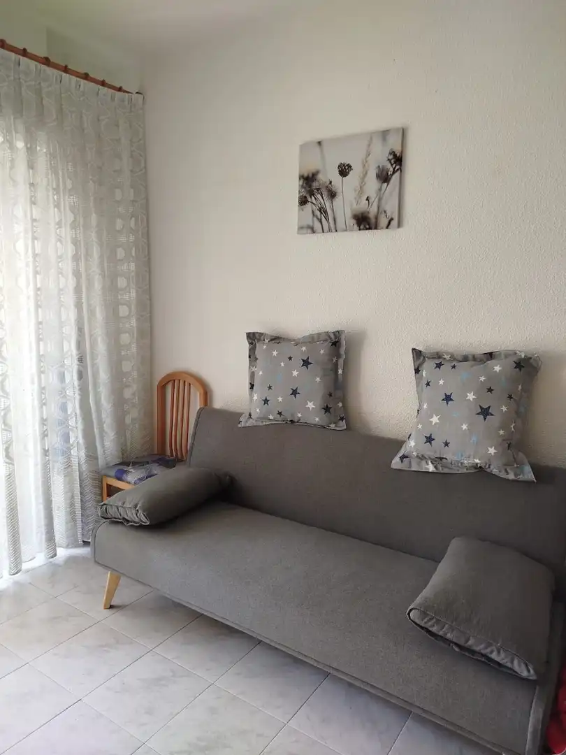 Sala d'estar de Apartament de lloguer en Santa Pola amb Moblat