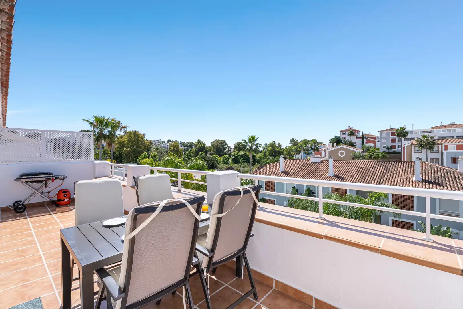 Terrace of Apartments for rent in Estepona  with Air Conditioner, Terrace and Storage room