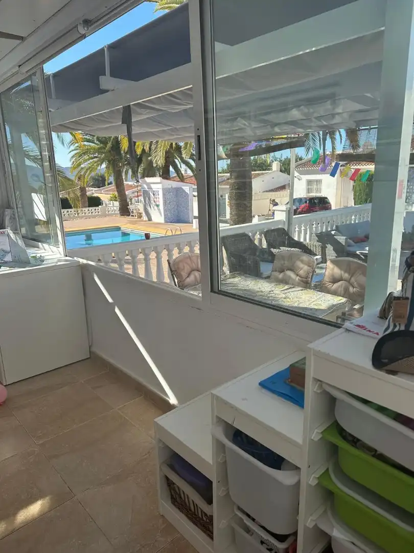Balcony of Houses for rent in La Nucia  with Air Conditioner, Heating and Terrace