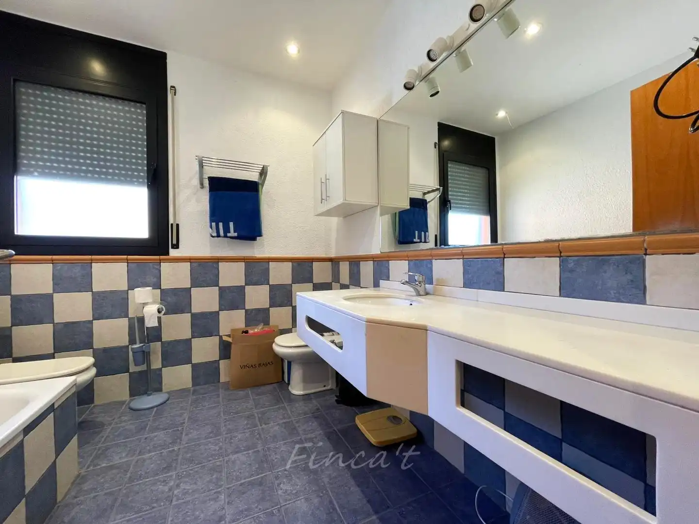 Badezimmer von Haus oder Chalet zum Verkauf in Moià mit Heizung, Ofen und Internet