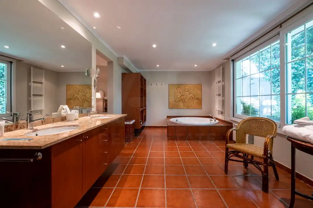 Baño de Casa o chalet en venta en Alcoletge con Aire acondicionado, Calefacción y Terraza