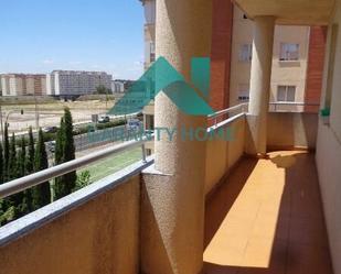 Balcony of Flat to rent in Cáceres Capital  with Air Conditioner, Heating and Terrace