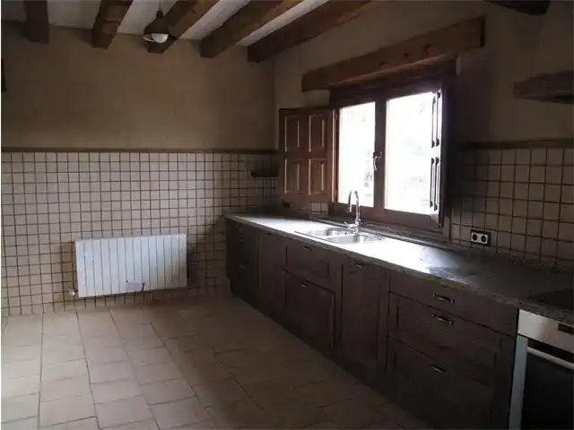 Cocina de Casa o chalet en venta en Pedraza con Jardín privado, Trastero y Amueblado
