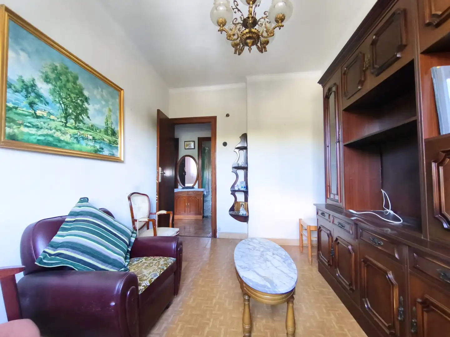 Living room of Flat for sale in  Logroño  with Parquet flooring
