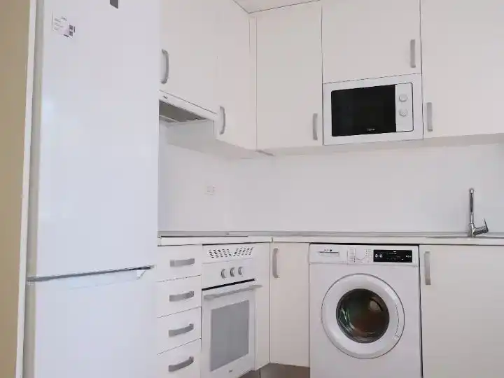 Küche von Wohnung zur Miete in  Madrid Capital mit Klimaanlage