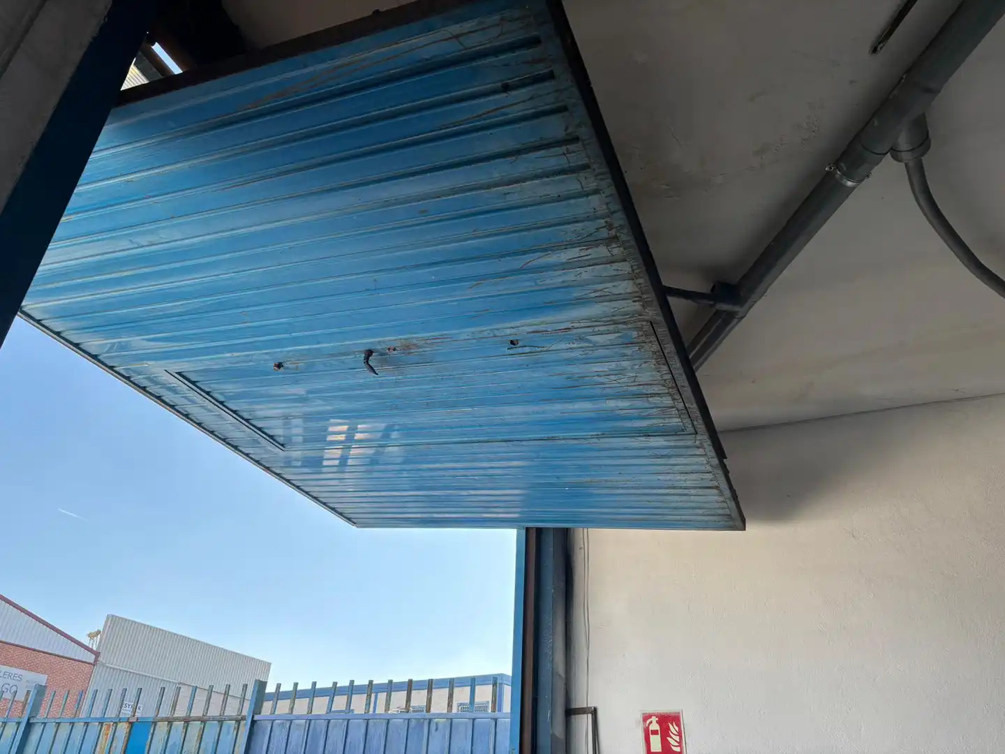Terraza de Nave industrial de alquiler en Leganés