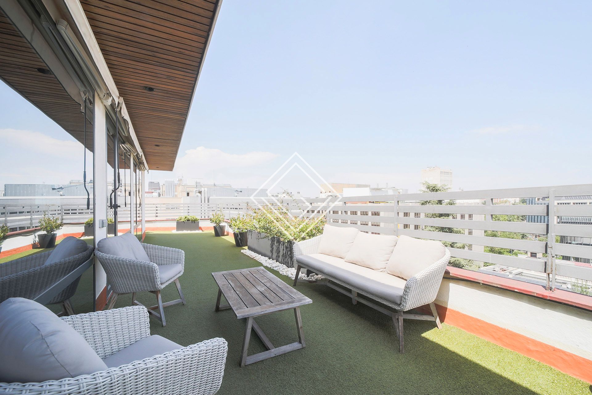 Terrace of Office for sale in  Madrid Capital  with Air Conditioner and Heating