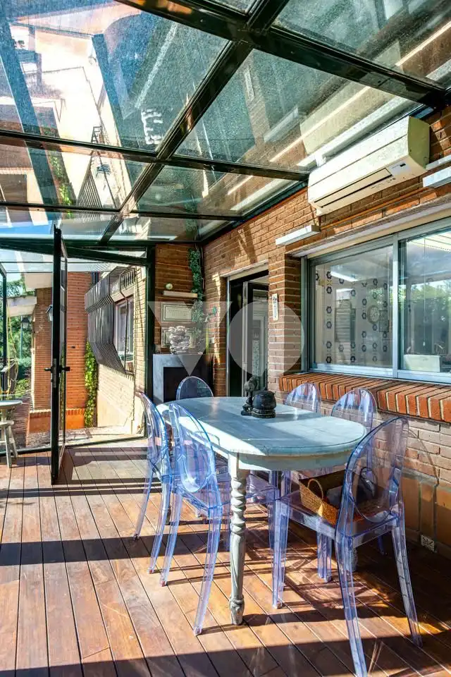 Terrassa de Casa o xalet en venda en Majadahonda amb Aire condicionat, Calefacció i Jardí privat