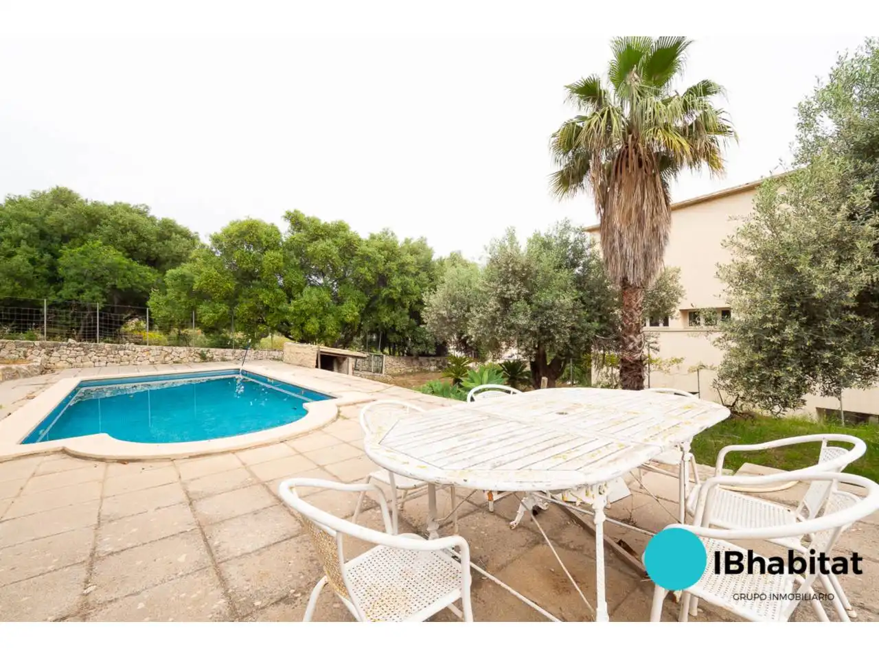 Jardín de Casa o chalet de alquiler en Selva con Terraza y Piscina