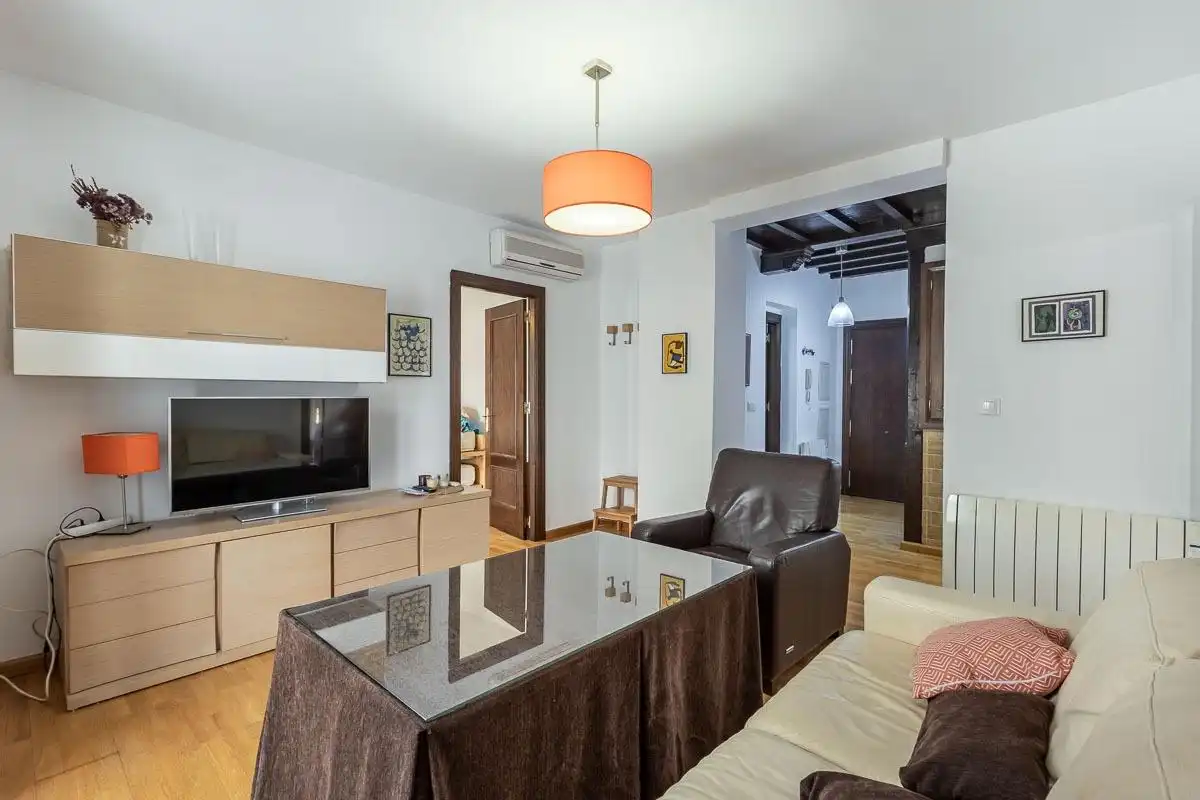 Sala de estar de Piso de alquiler en Granada con Aire acondicionado, Calefacción y Amueblado