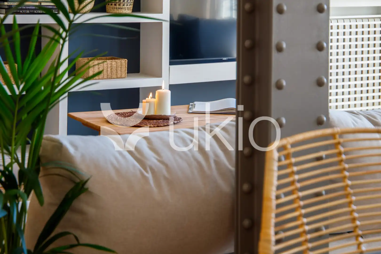 Habitación de Apartamento de alquiler en Madrid con Aire acondicionado, Calefacción y Amueblado