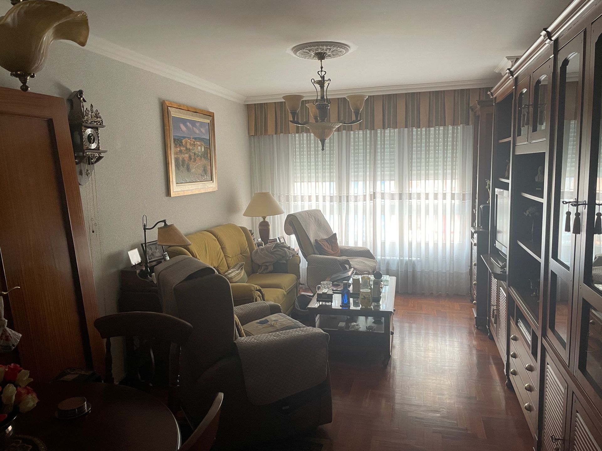 Living room of Flat for sale in León Capital   with Air Conditioner, Heating and Parquet flooring