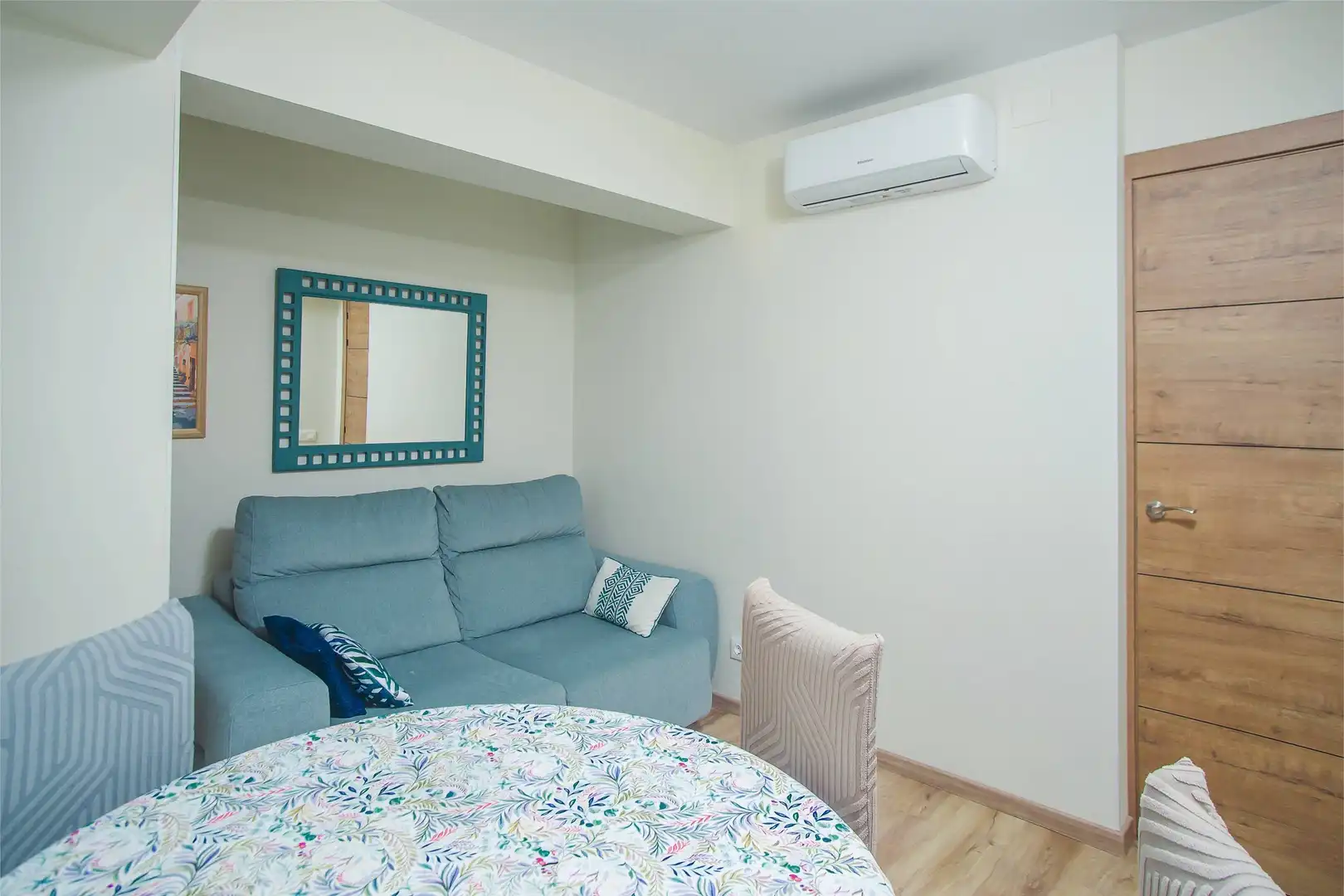 Living room of Flat for sale in Sagunto / Sagunt  with Air Conditioner, Storage room and Furnished