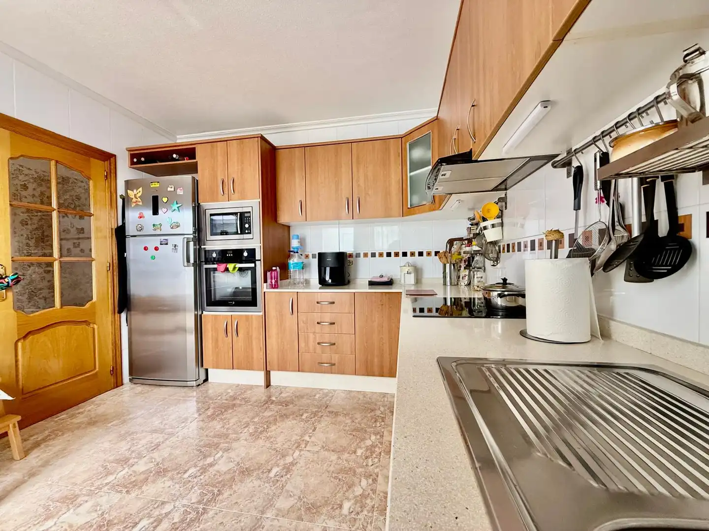 Cocina de Casa adosada en venta en San Pedro del Pinatar con Aire acondicionado, Jardín privado y Terraza