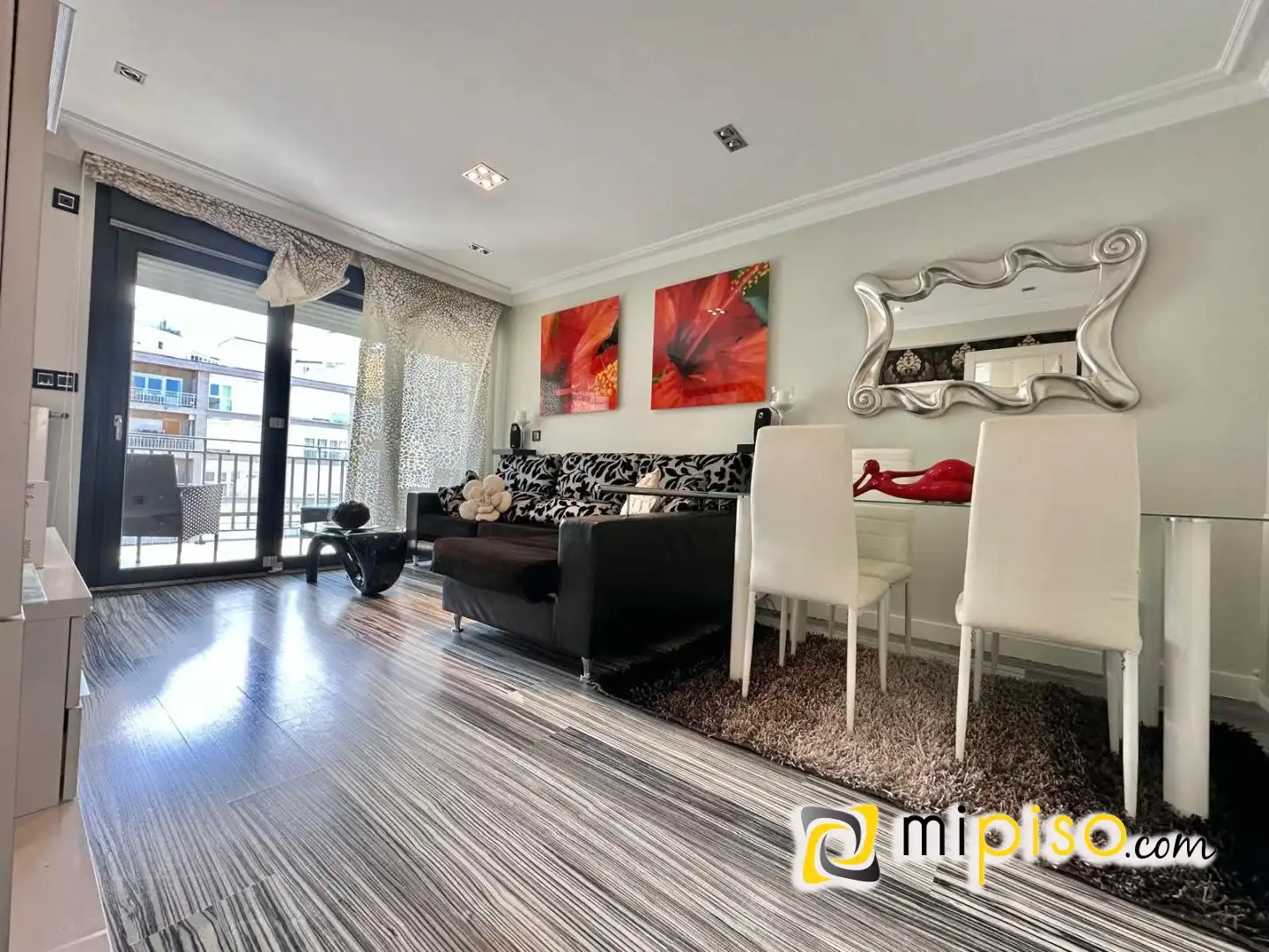Wohnzimmer von Wohnung zur Miete in Laredo mit Terrasse und Möbliert