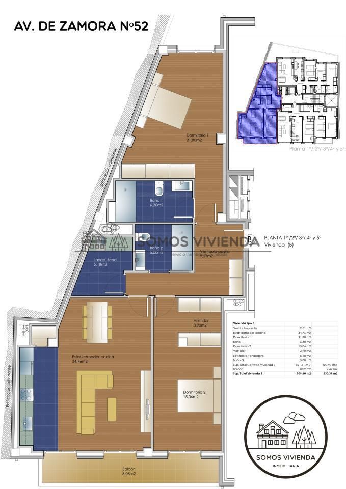 Piso en venta en Ourense Capital  con Calefacción y Trastero