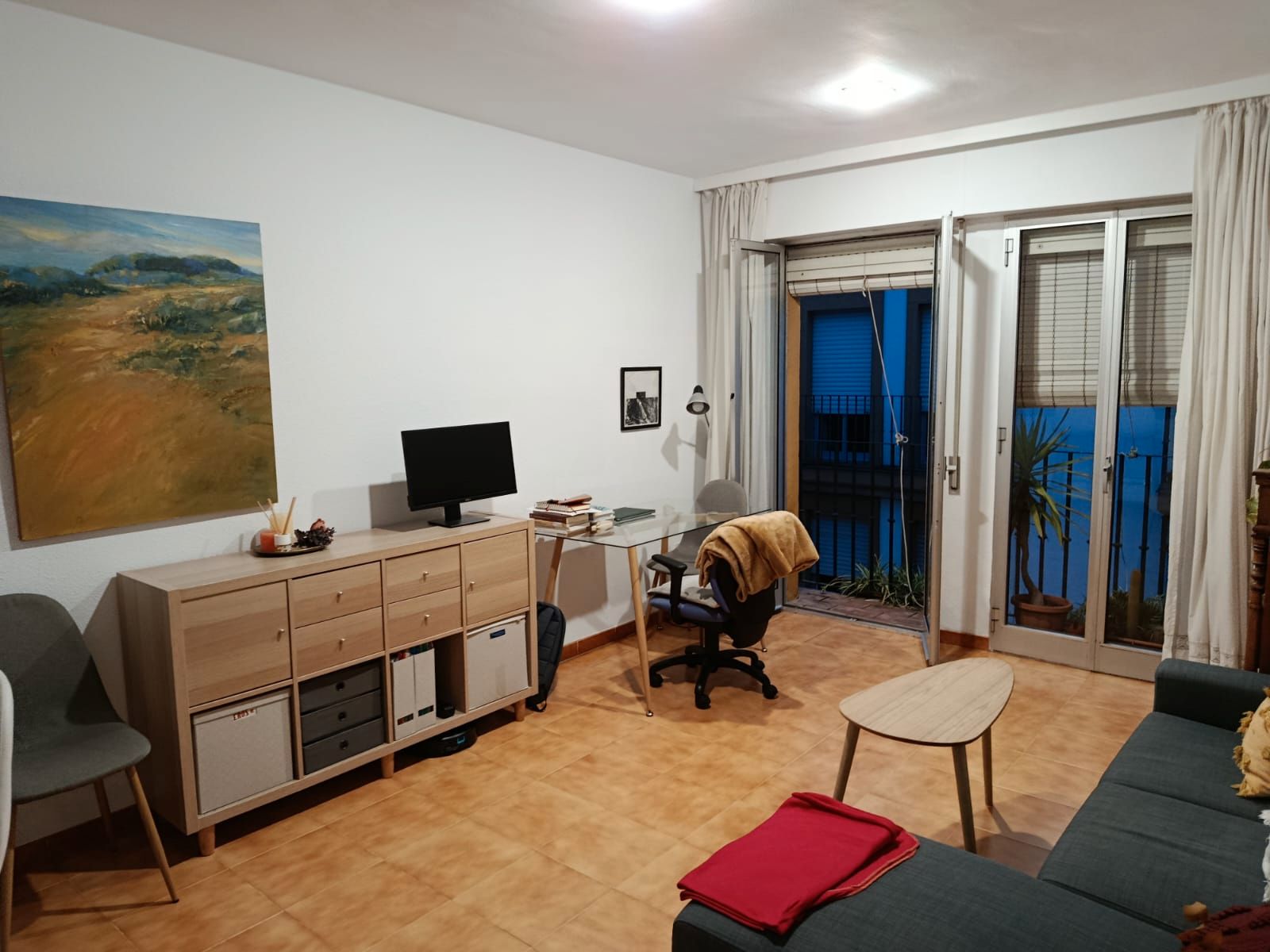 Living room of Flat for sale in  Sevilla Capital  with Air Conditioner and Storage room