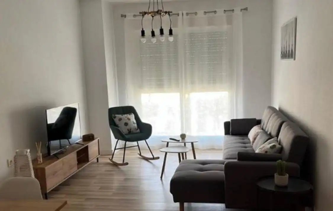 Living room of Apartments for rent in Almería  with Air Conditioner, Heating and Furnished