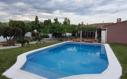 Swimming pool of House or chalet for sale in Castellón de la Plana / Castelló de la Plana  with Air Conditioner, Terrace and Swimming Pool