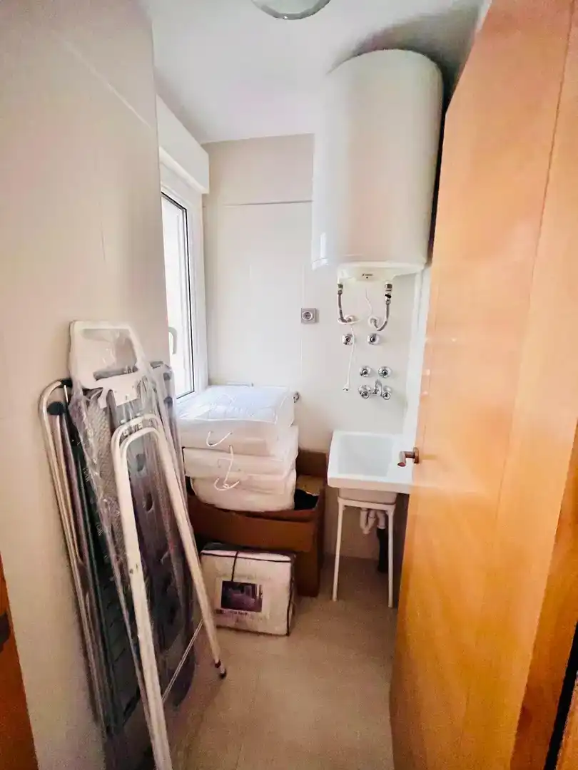 Badezimmer von Wohnung zur Miete in Águilas mit Klimaanlage und Balkon