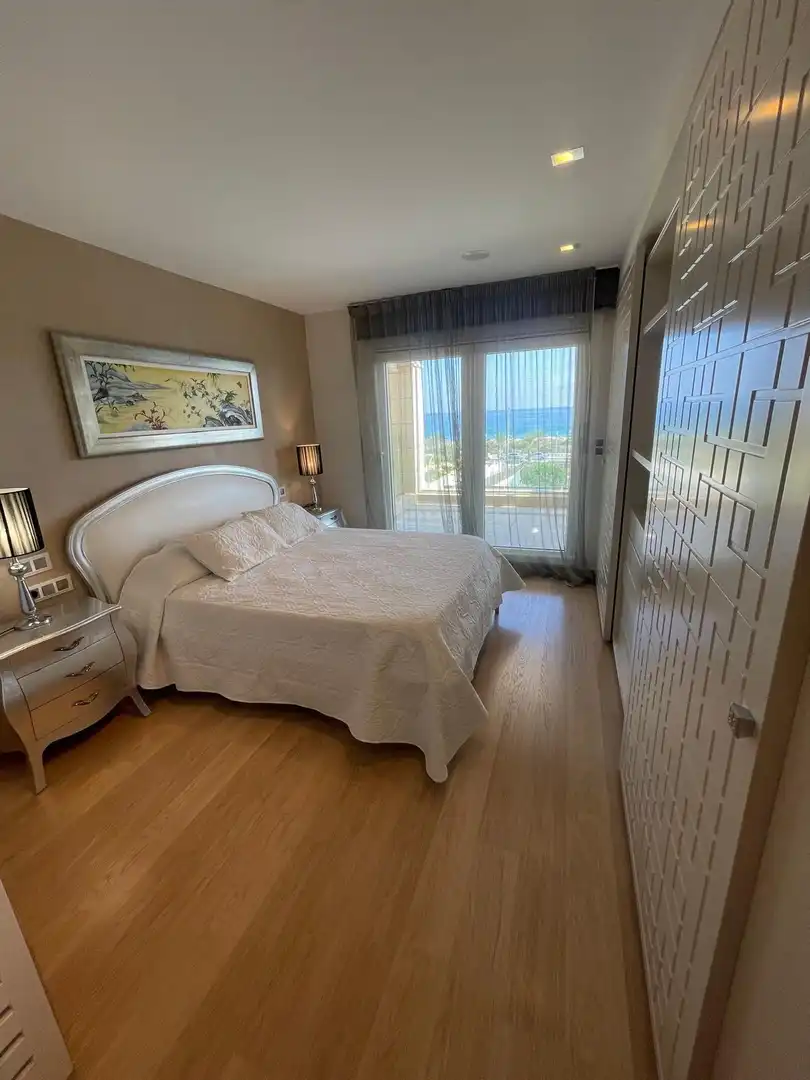 Schlafzimmer von Haus oder Chalet zur Miete in Elche / Elx mit Klimaanlage, Heizung und Privatgarten