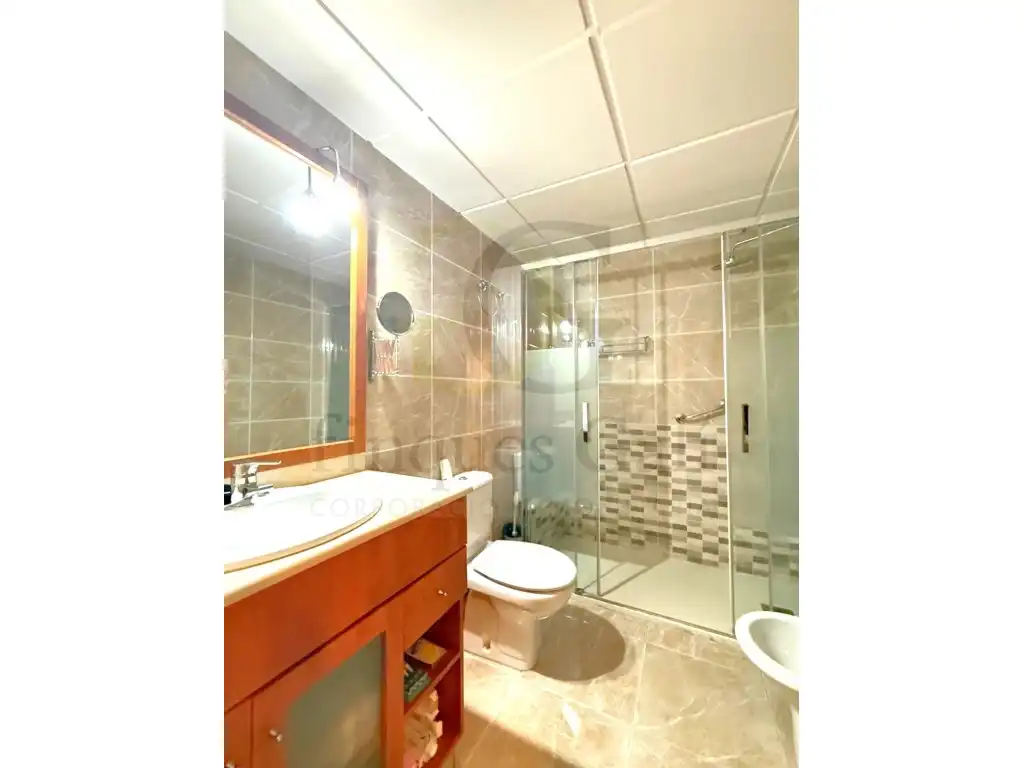Badezimmer von Wohnung zum Verkauf in Monistrol de Montserrat mit Klimaanlage, Balkon und Haustechnik