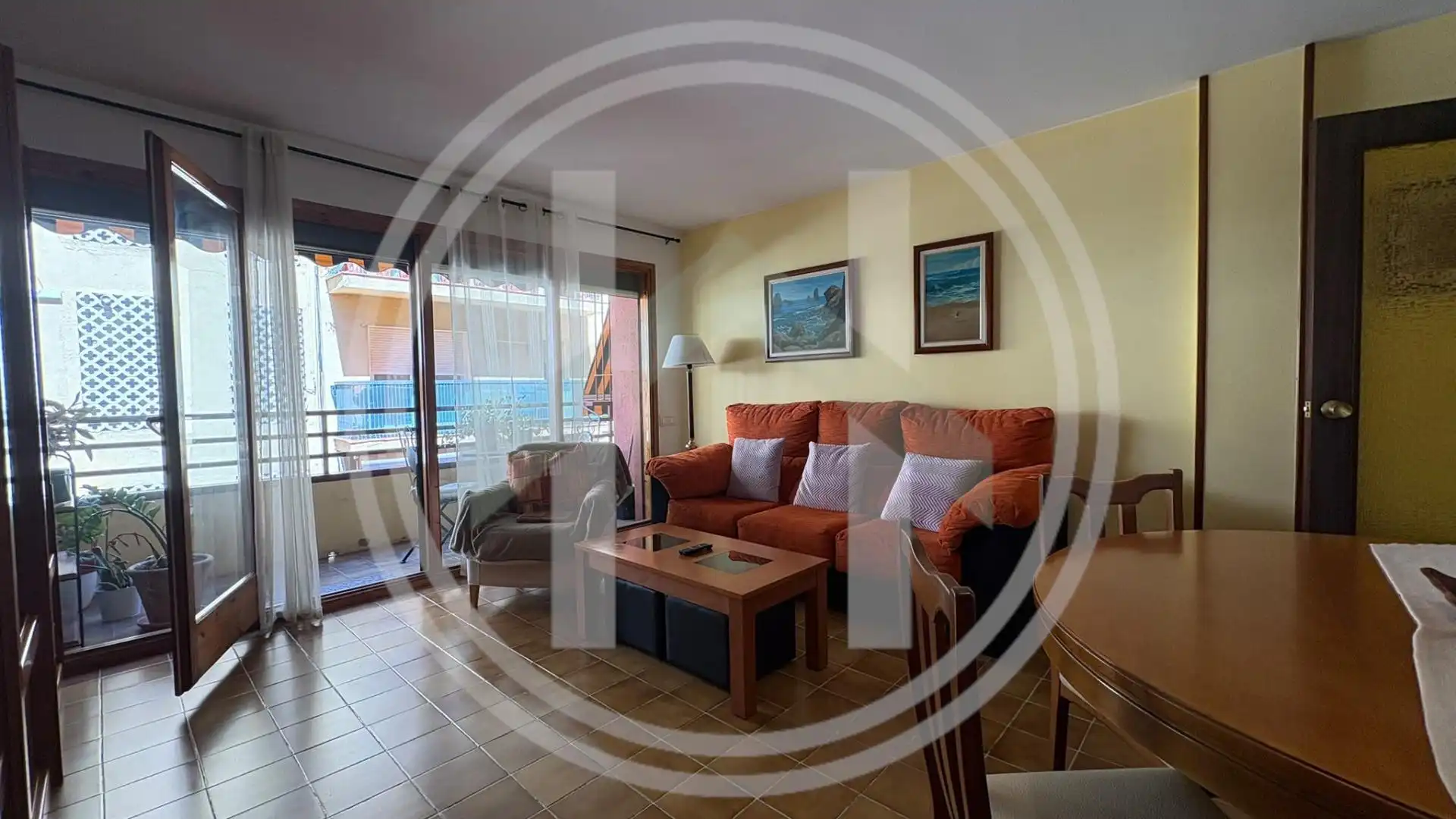 Wohnzimmer von Wohnung zum Verkauf in Granollers mit Heizung und Balkon