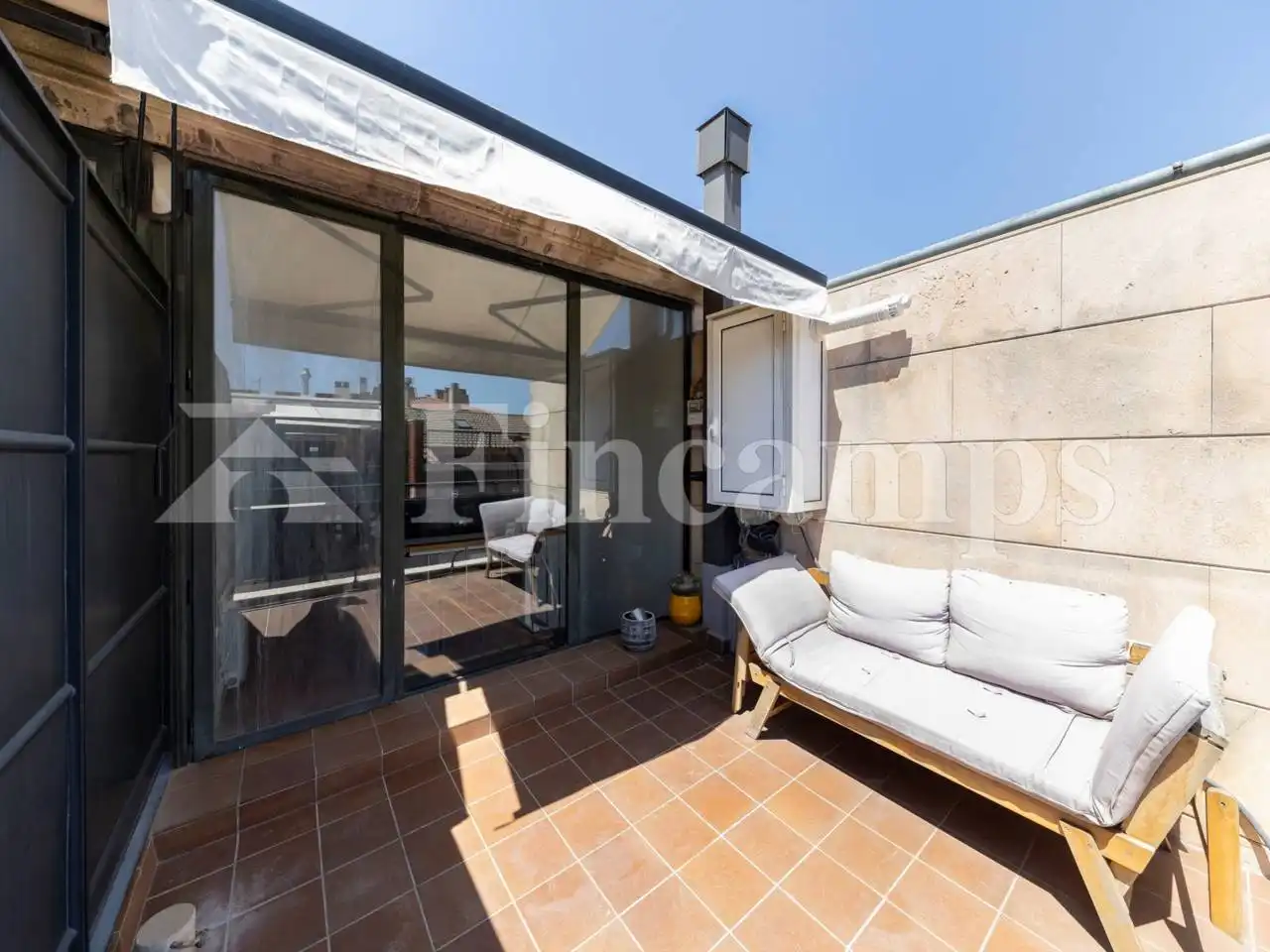 Terrassa de Casa o xalet en venda en Sabadell amb Calefacció, Parquet i Terrassa
