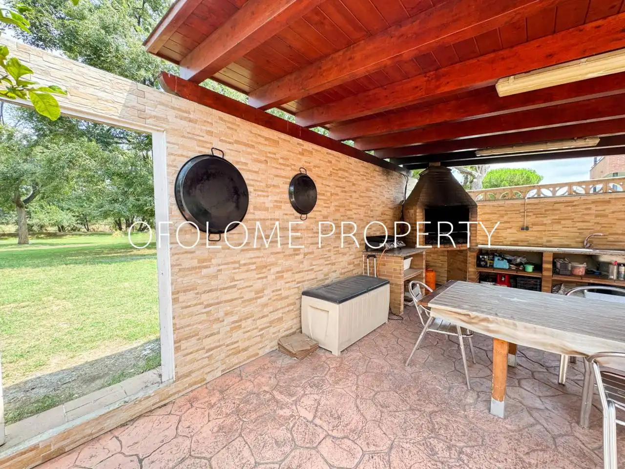 Terraza de Casa o chalet en venta en Santa Perpètua de Mogoda con Aire acondicionado, Calefacción y Jardín privado