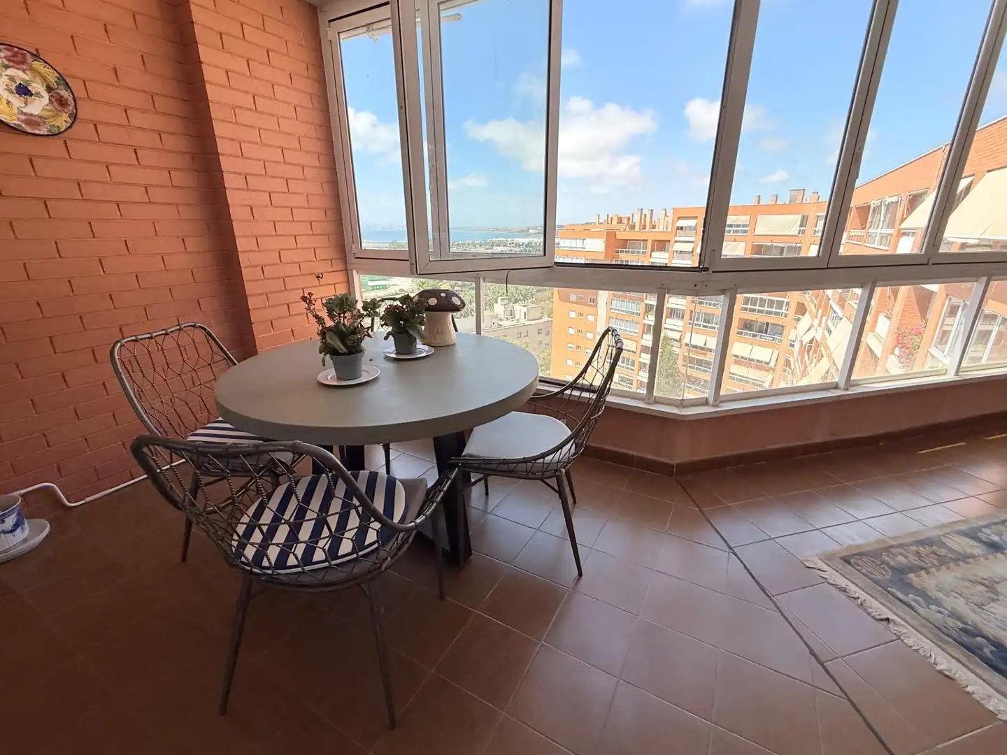 Terraza de Ático en venta en Alicante / Alacant con Aire acondicionado, Terraza y Piscina comunitaria