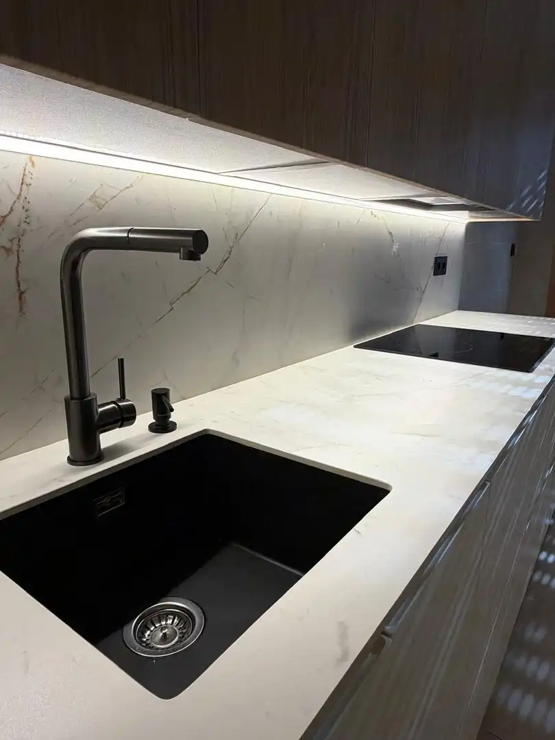 Kitchen of Flat for sale in A Illa de Arousa 