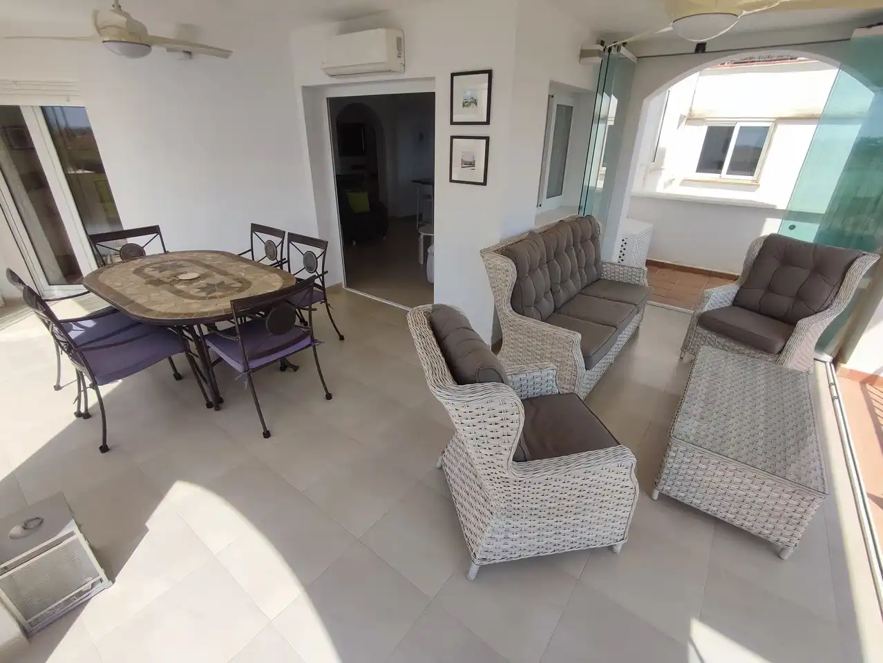 Terrasse von Wohnungen zum Verkauf in Murcia