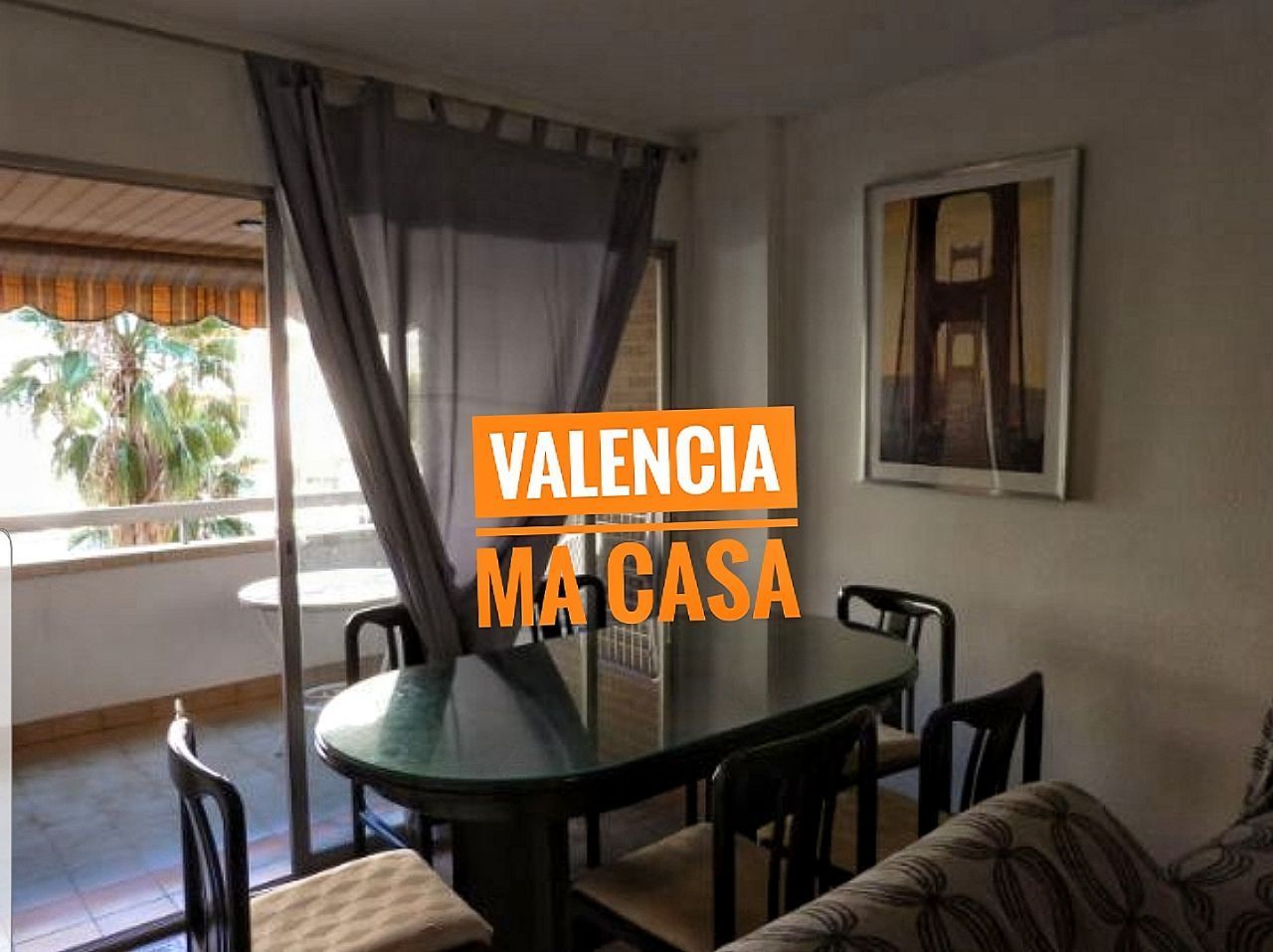 Bedroom of Flat to rent in  Valencia Capital  with Air Conditioner, Heating and Terrace