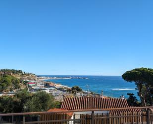 Vista exterior de Casa o xalet en venda en Arenys de Mar amb Aire condicionat, Calefacció i Jardí privat