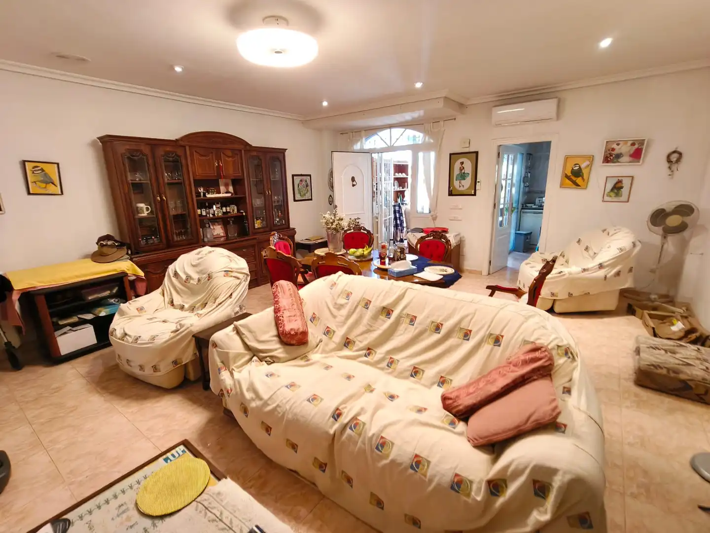 Living room of Houses for sale in Benferri  with Air Conditioner, Private garden and Terrace