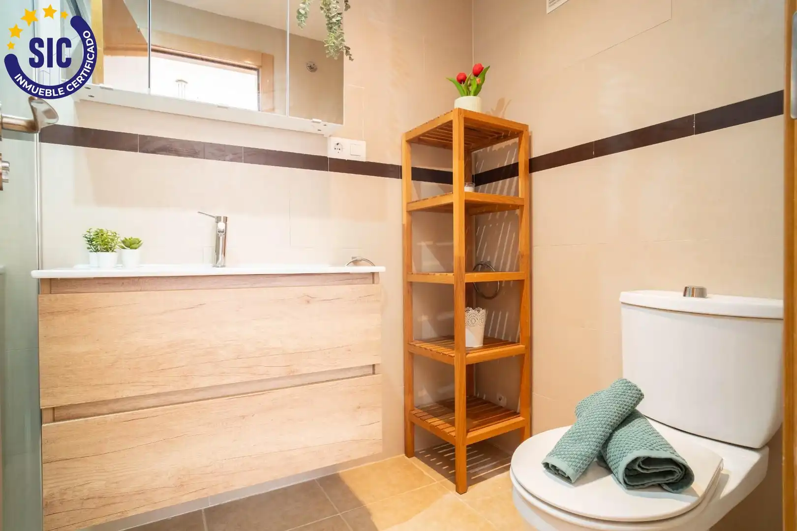 Bany de Apartament en venda en Oropesa del Mar / Orpesa amb Jardí privat, Terrassa i Traster