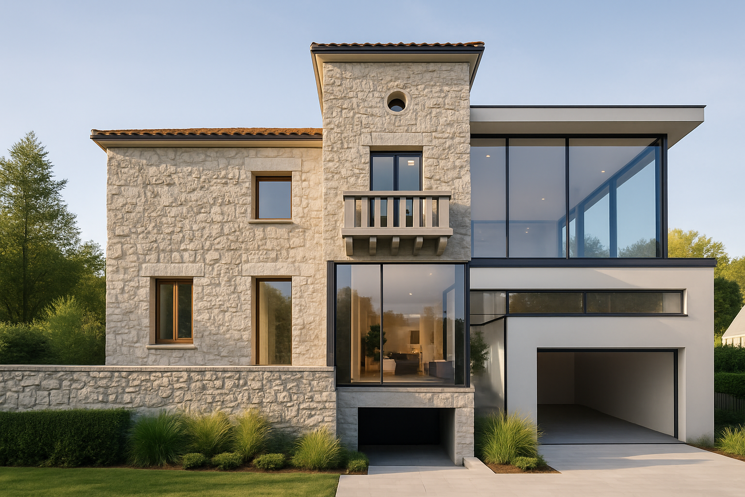 Vista exterior de Casa o chalet en venta en Torrelodones con Jardín privado