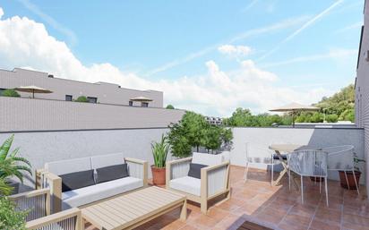 Terrassa de Casa adosada en venda en La Garriga amb Aire condicionat, Calefacció i Jardí privat
